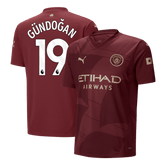 Manchester City GÜNDOĞAN #19 Drittes Auswärts-Fußballtrikot 2024/25